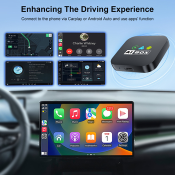 Bežična CarPlay kutija s Android OS – četverojezgreni CPU, 2GB RAM, 16GB ROM, USB-C
