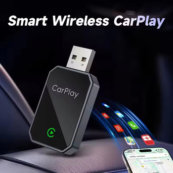 Bežični CarPlay adapter – 2-u-1 kutija za povezivanje infotainment sustava automobila, kompatibilan s Android Auto