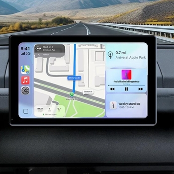 Android auto navigacijski zaslon s bežičnim CarPlay, osmerojezgreni CPU, 4GB RAM, 64GB ROM, 4G