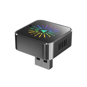 Bežična CarPlay kutija za automobil s akrylnim panelom, 2u1 Android Auto Box. Model cp204pkcs • 1GB RAM • USB sučelje • Originalna rezolucija automobila