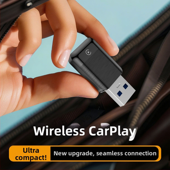 CarPlay belaidis adapteris Tyc17, dviejų branduolių CPU, USB-C sąsaja, 16GB atmintis, suderinama su Apple CarPlay