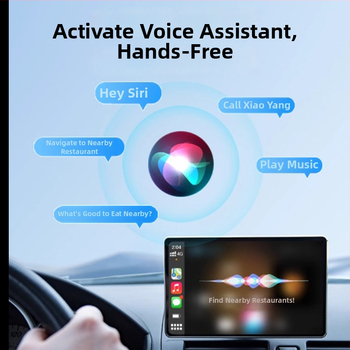 CarPlay automobilių adapteris – kabelinis į bevielį ryšį, HD, dviejų branduolių procesorius, 2GB RAM, 128GB ROM, Type-C sąsaja