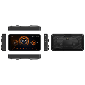 Motociklo DVR su CarPlay ir ekrano projekcija, BSD navigacija, 1080p, 3 MP, 140° matymo kampas, TF kortelė iki 256 GB, atsparus vandeniui