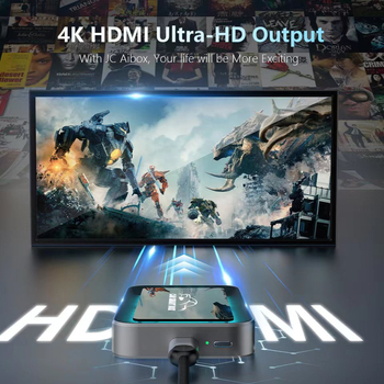 Belaidė CarPlay ir Android Auto adapterio dėžutė, dviejų branduolių CPU, 2GB RAM, USB-C jungtis, Linux OS, modelis TYKJ-0716