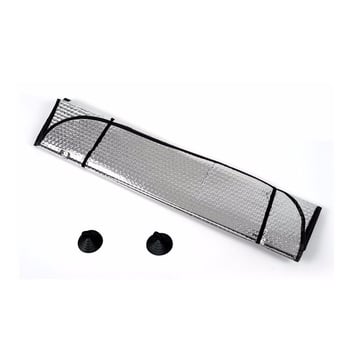 Auto sjenilo za sunce – aluminijska folija, zaštita za prednje staklo i bočne prozore, univerzalna primjena, pričvršćivanje vakuumskim čašicama, 300 g
