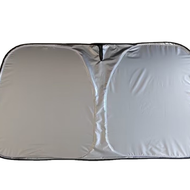 Слънцезащитно покривало за кола, покрит текстил, персонализирано лого, печат на лого, монтаж тип карта, общо приложение, узор: Brand LOGO