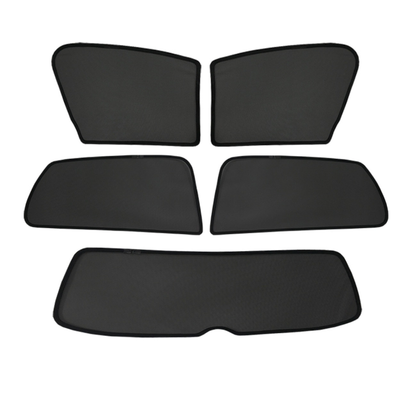 Parasolar pentru Toyota C-HR cu perdea din plasă de nailon pentru geamuri laterale, personalizare disponibilă, imprimare logo