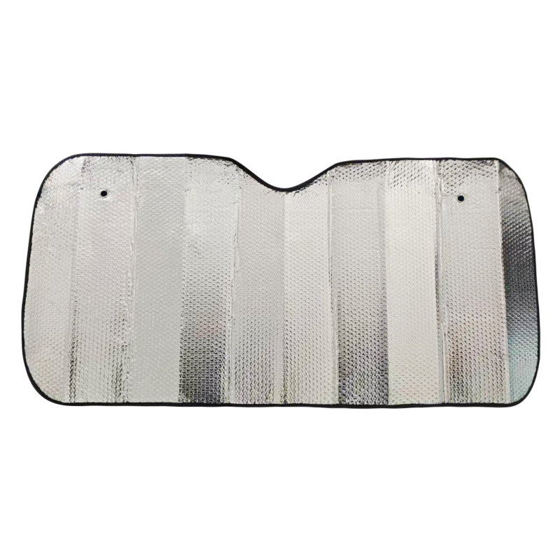 Sjenilo za prednje prozore automobila - aluminijska folija, pričvršćivanje usisnim čašicama, univerzalna kompatibilnost, Pinhe