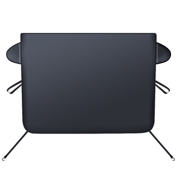 Покривало за предното стъкло на автомобил, 800D водоустойчив Oxford плат, телескопично универсално монтиране, минималистичен дизайн, 50% рециклирани материали