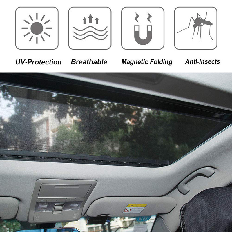 Magnetska mreža za krovni sunroof automobila, zaštita od komaraca, toplinska izolacija i zaštita od sunca