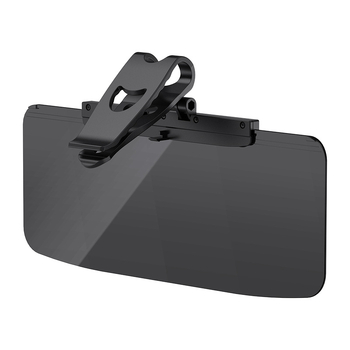 Shunwei auto sjenilo za sunce s ogledalom protiv blještanja, PC materijal, snap-in ugradnja, opći model, poslovni stil