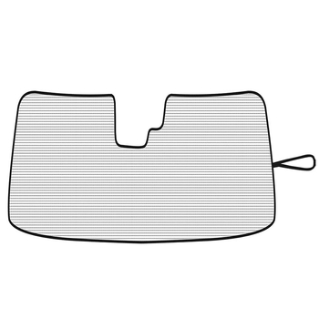 Предно стъкло слънцезащитна щора с двустранно алуминиево фолио, щипково монтиране, съвместима с Ford Mustang 2021–2023 и Bronco 2024, намалява вътрешната температура