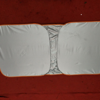 Auto suncobran za prednje staklo, teleskopska ugradnja, veliki kvadratni panel, materijal srebrna traka, univerzalna kompatibilnost, težina 0,18 kg