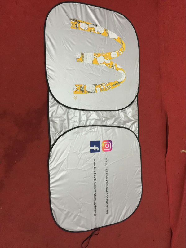 Auto suncobran za prednje staklo, teleskopska ugradnja, veliki kvadratni panel, materijal srebrna traka, univerzalna kompatibilnost, težina 0,18 kg