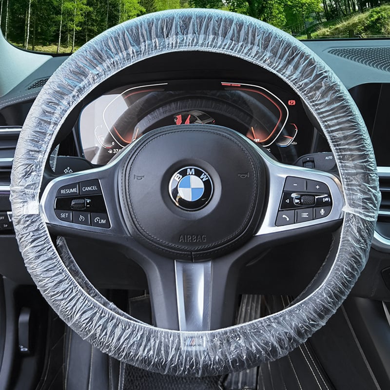 Jednokratna plastična navlaka za volan za održavanje automobila, univerzalni dizajn