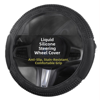 Folyékony szilikon kormányvédő — egész éves használatra, Márka 8090, Egyszerű stílus, Mesterséges plüss felület, Általános szerelés