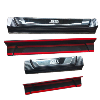 Praguri de ușă și stickere pentru pedalele de întâmpinare pentru Toyota Hilux Revo/Vigo (2015-2025), plastic, origine Zhejiang, personalizabile