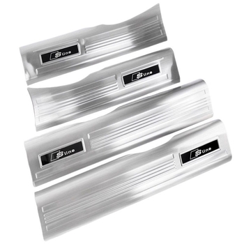 Audi прагова защита от неръждаема стомана за Q5L, A6L, A4 и A7