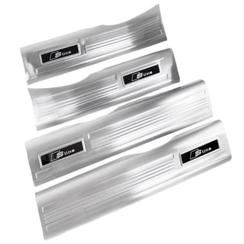 Audi прагова защита от неръждаема стомана за Q5L, A6L, A4 и A7