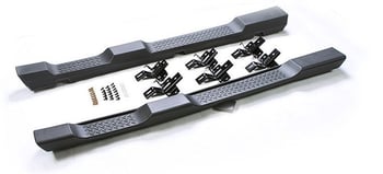 Jeep Wrangler JK страничен стъпалник — за 2 и 4 врати, фиксиран, 2007–2017, заводски оригинален педал