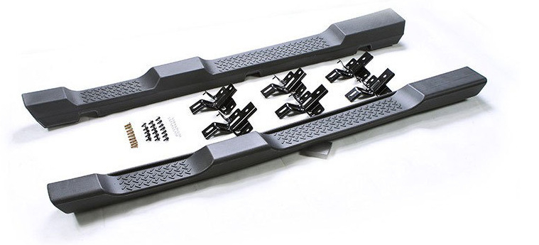 Jeep Wrangler JK страничен стъпалник — за 2 и 4 врати, фиксиран, 2007–2017, заводски оригинален педал