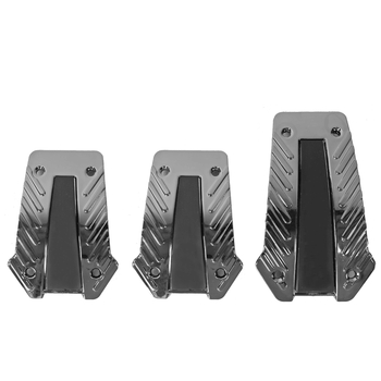 Universális autófék- és gázpedálok, lyukasztás nélkül, csúszásmentes és kopásálló, műanyag pedálok