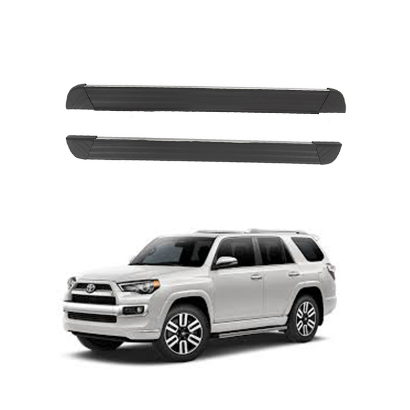 Bočni pedal autom Toyota 2010-2024 4Runner — čvrst legirani materijal, dekorativni dobrodošli pedal, instalacija bez oštećenja, nosivost 600 kg, prilagodljiva boja/stil/logo