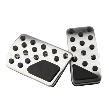 Gāzes un bremzes pedāļu komplekts Jeep Compass un Jeep Liberty, nerūsējošs tērauds, automātiskā pārnesumkārba, 2005-2016