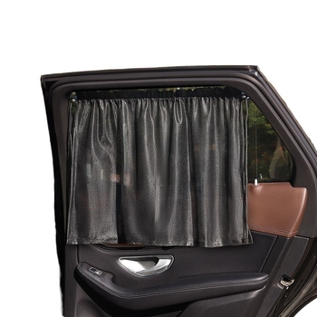 Nyári autóablak árnyékoló függöny szívócsészével, átlátszó, alumíniumfóliából