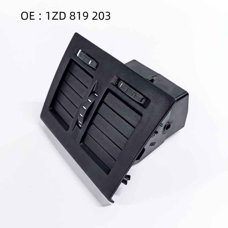 Skoda Octavia Izlaz zraka za središnju konzolu - Armrest Box, Plastika, Snap-On Ugradnja, Model 1ZD819203