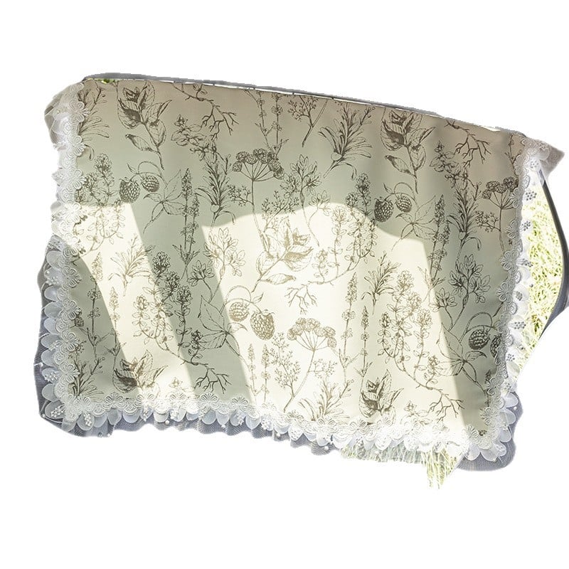 Автомобилна щора за страничен прозорец с вградена релса - пълно затъмняване; материал chenille; монтаж: висящ; съвместима с общи модели автомобили