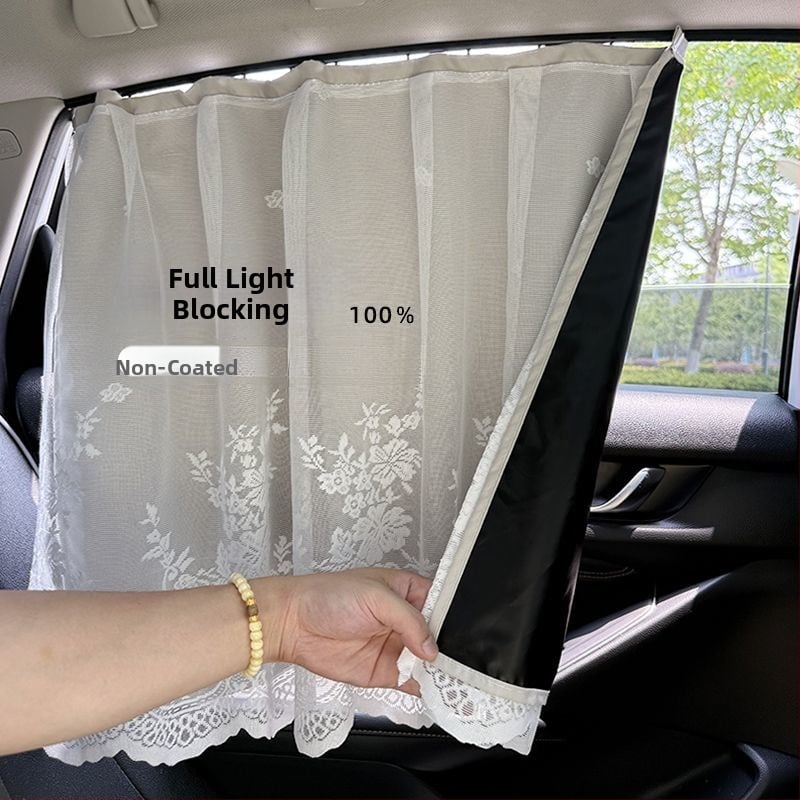 Automobilio lango saulės skydelis su aliuminio folija, kabinamas, skaidraus tipo, skirtas Xiong Keji automobiliams, UV apsauga