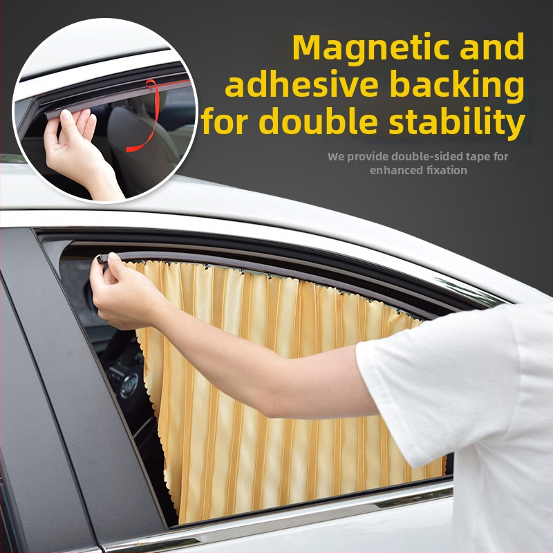 Auto päikesekardin, paksu läbipaistmatu kangas, rullmehhanism, universaalne sobivus