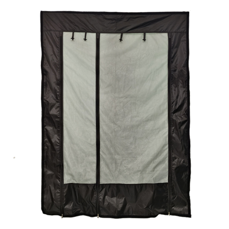 Poliesterinė permatoma ruloninė užuolaida kamperio durims, kvėpuojanti, pilnas dengimas, apsauga nuo uodų