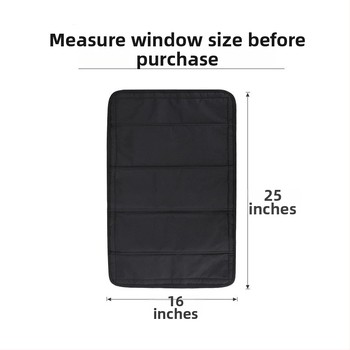 RV automobiliui skydas nuo saulės, atspindintis tipas, ritininė užuolaida, magnetinė juosta ir Velcro, 300D sumuštinio putų aliuminio plėvelė