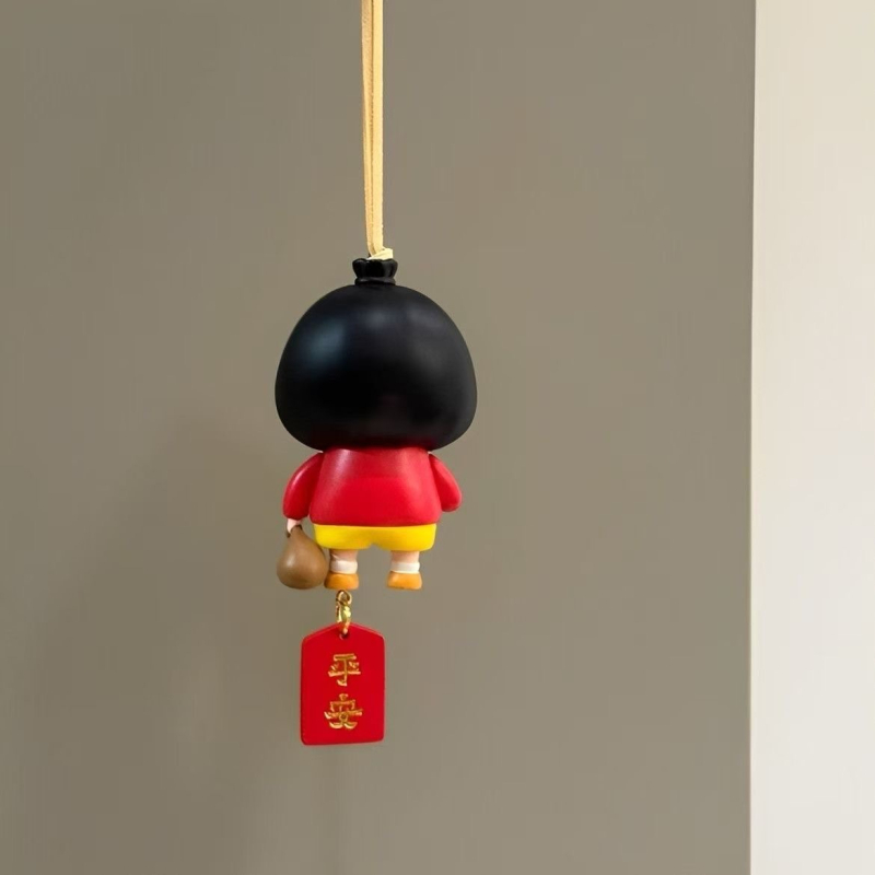 Автомобилна висулка със Шин-Чан, от смола, стил анимационен, за интериорна украса