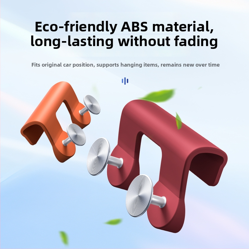 Automobilio kabliukas laikymui pirštinių dėžutėje – ABS + aliuminio lydinys, paprastas stilius, interjero dekoravimas