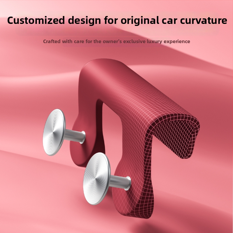 Automobilio kabliukas laikymui pirštinių dėžutėje – ABS + aliuminio lydinys, paprastas stilius, interjero dekoravimas