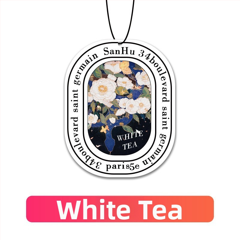 Automobilio kvapų tabletė, reguliuojamas popieriaus difuzorius; kvapas, kvapų šalinimas, formaldehido šalinimas