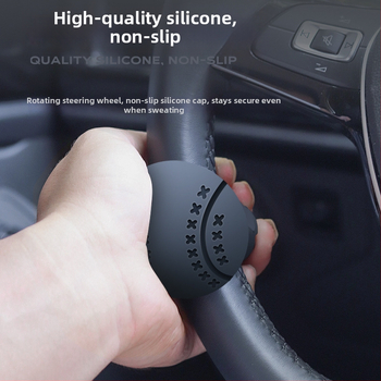 Pojačivač volana automobila s dizajnom ležajnog tipa – silikon + ABS, universalna kompatibilnost sa svim modelima