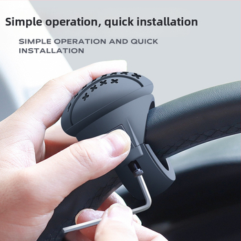 Pojačivač volana automobila s dizajnom ležajnog tipa – silikon + ABS, universalna kompatibilnost sa svim modelima