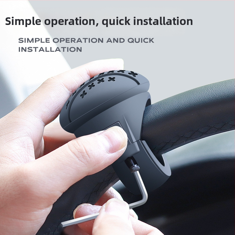 Pojačivač volana automobila s dizajnom ležajnog tipa – silikon + ABS, universalna kompatibilnost sa svim modelima