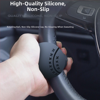 Univerzálny asistenčný guličkový volant – viaceropôsobový vysokokvalitný riadiaci mechanizmus, ABS + silikónový gel, 100 g, prispôsobiteľné, číslo 004