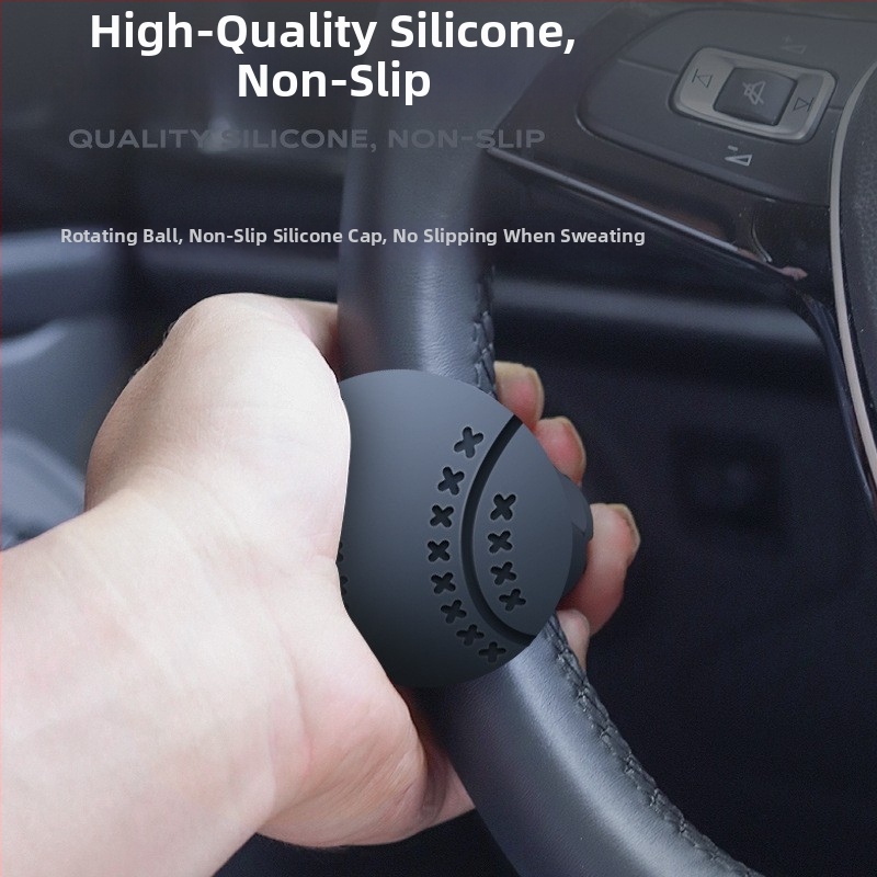 Univerzálny asistenčný guličkový volant – viaceropôsobový vysokokvalitný riadiaci mechanizmus, ABS + silikónový gel, 100 g, prispôsobiteľné, číslo 004