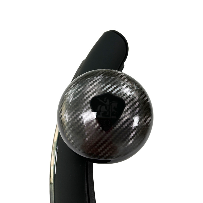 Bola za pojačanje volana - karbonski uzorak, materijal: silikon/PC, univerzalna kompatibilnost, težina 150 g, Marka: Yixin Electronics
