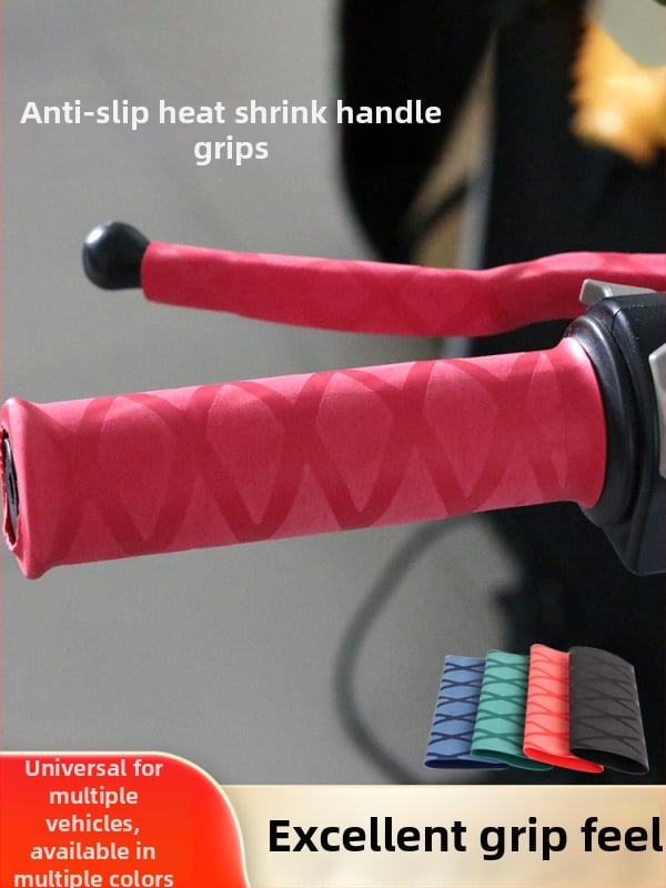 Motociklo vairo rankenos dangtelis, neslystantis, šilumos susitraukiantis, atsparus vandeniui, universalus