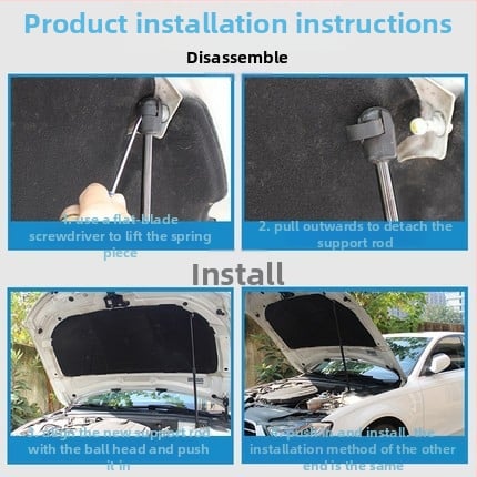 Dujų spyruoklė bagažinei Suzuki Vitara 2015-2018