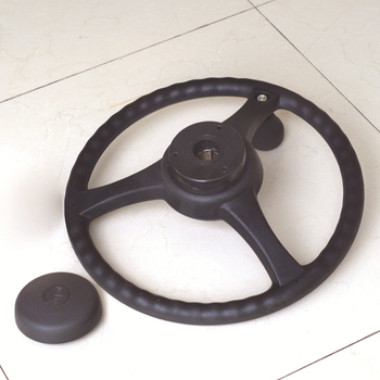 Pacēlāja stūre WS370, poliuretāns, saderīga ar inženierijas tehniku, lauksaimniecības tehniku un automobiļu stūrēm.