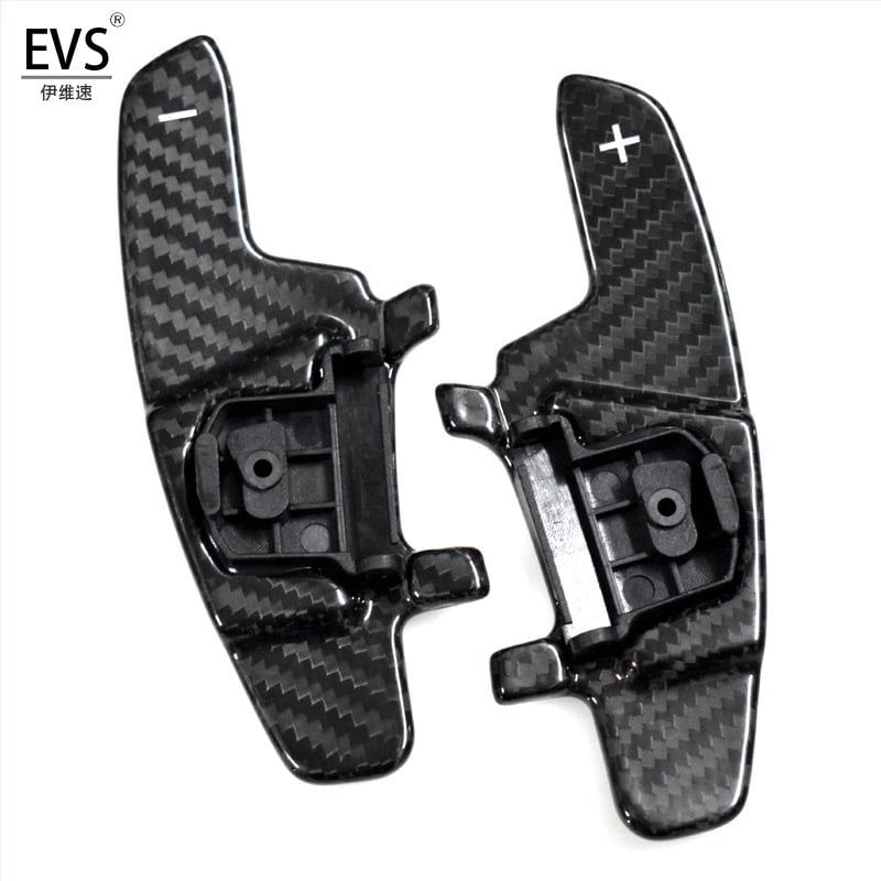 Ivy Speed EVS anglies pluošto pavarų svirtis vairui Golf 7, pritaikomos