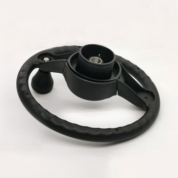 Volāns ar bumbiņas rokturiem — PU materiāls, WS300-PP, Weisheng; piemērots lauksaimniecības tehnikai, inženierijas transportlīdzekļiem, pacēlājiem un tīrīšanas iekārtām; pielāgošana pieejama